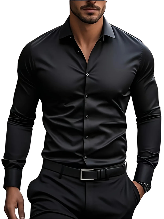 Vitoria™ | Chemise Longue Élégante à Boutons