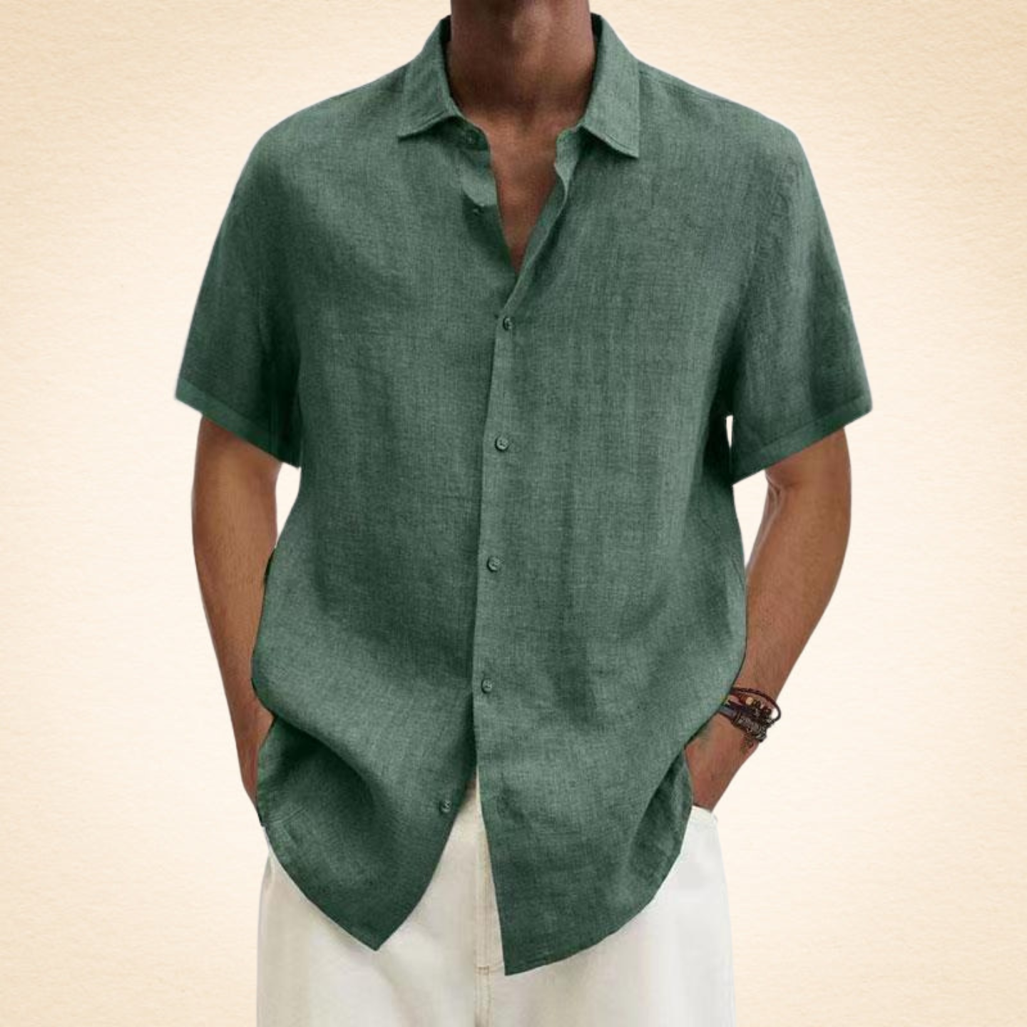 Vitoria™ | Élégante Chemise en Lin