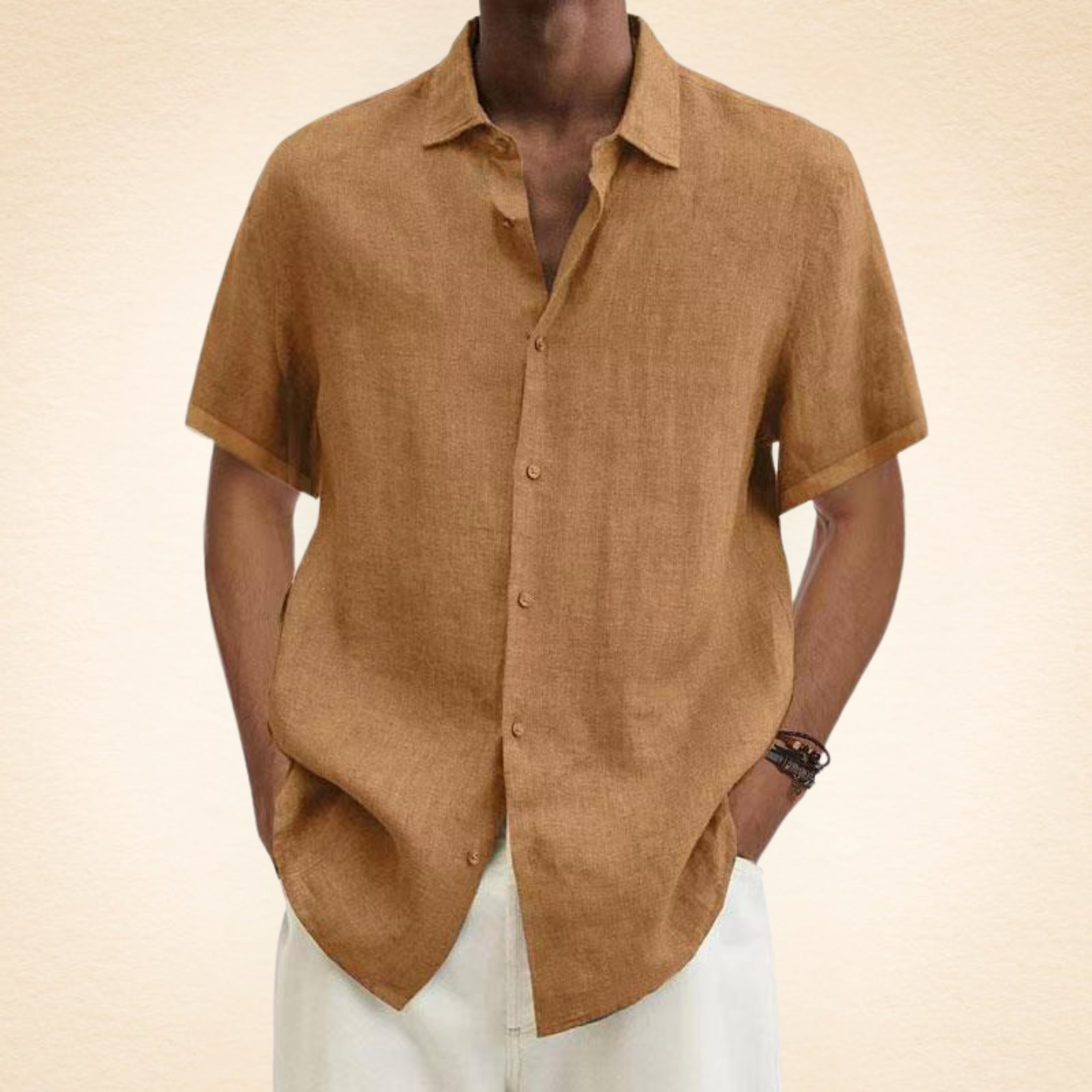 Vitoria™ | Élégante Chemise en Lin