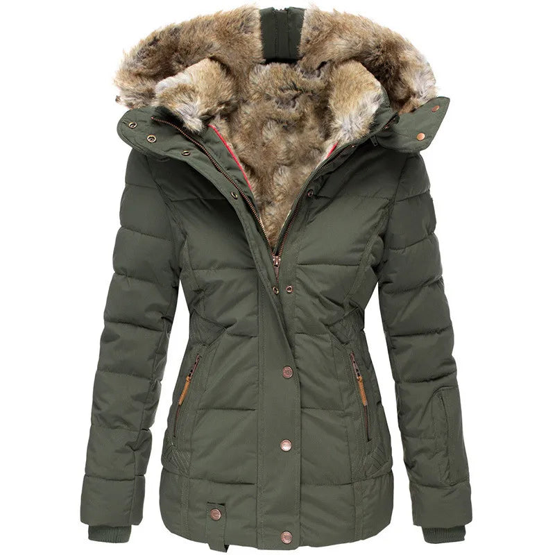 Vitoria™ | Manteau d'hiver douillet avec doublure en fausse fourrure