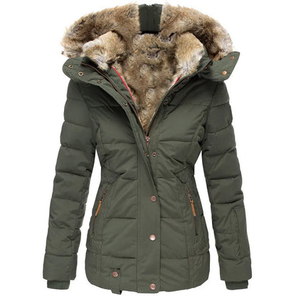 Vitoria™ | Manteau d'hiver douillet avec doublure en fausse fourrure