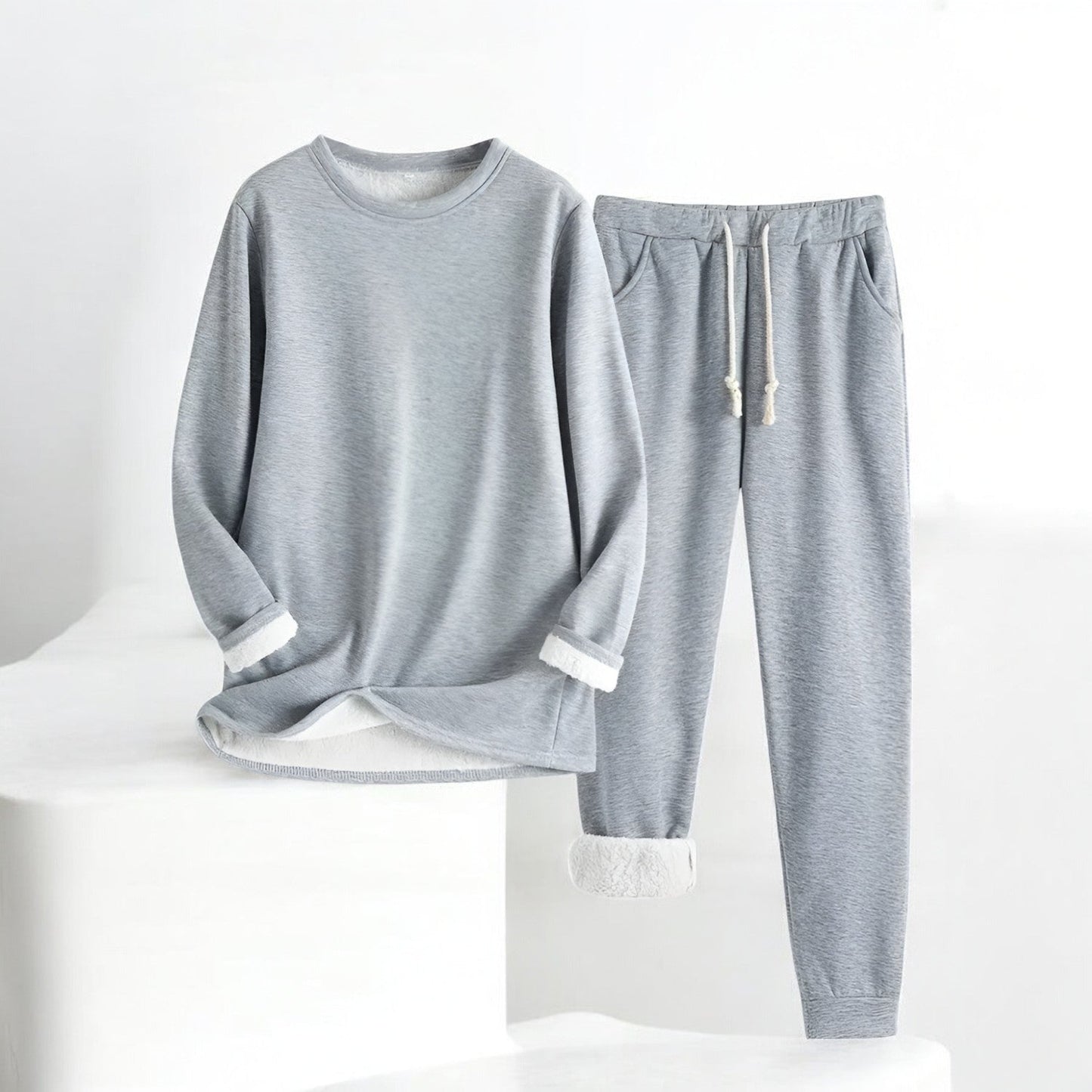 Irina - Élégant Ensemble Thermique en Polaire