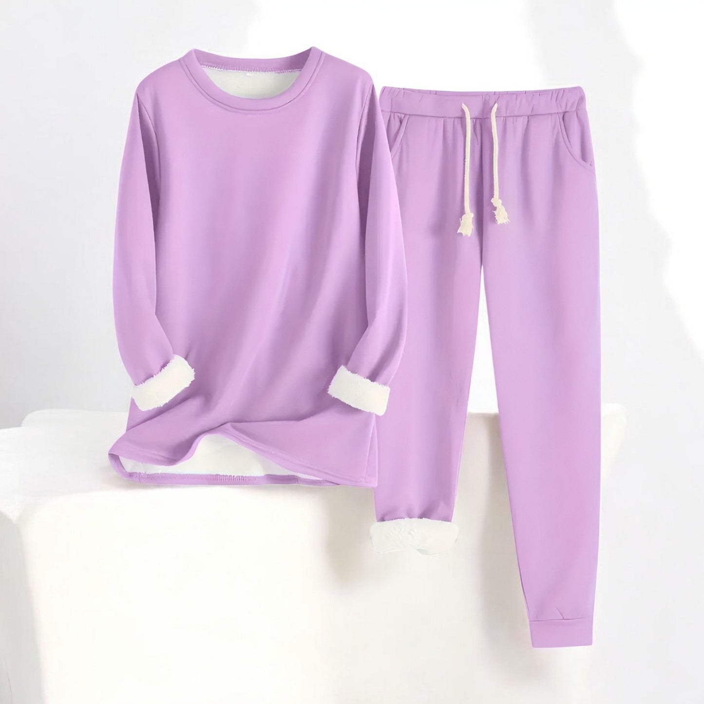 Irina - Élégant Ensemble Thermique en Polaire