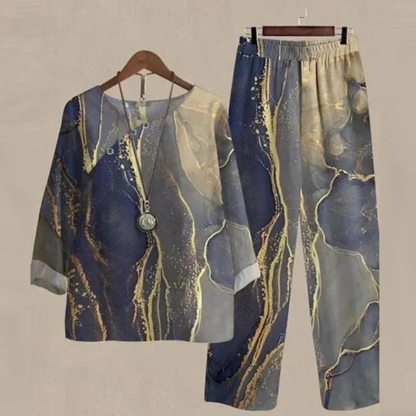 Katell – Ensemble élégant et confortable de chemise et pantalon