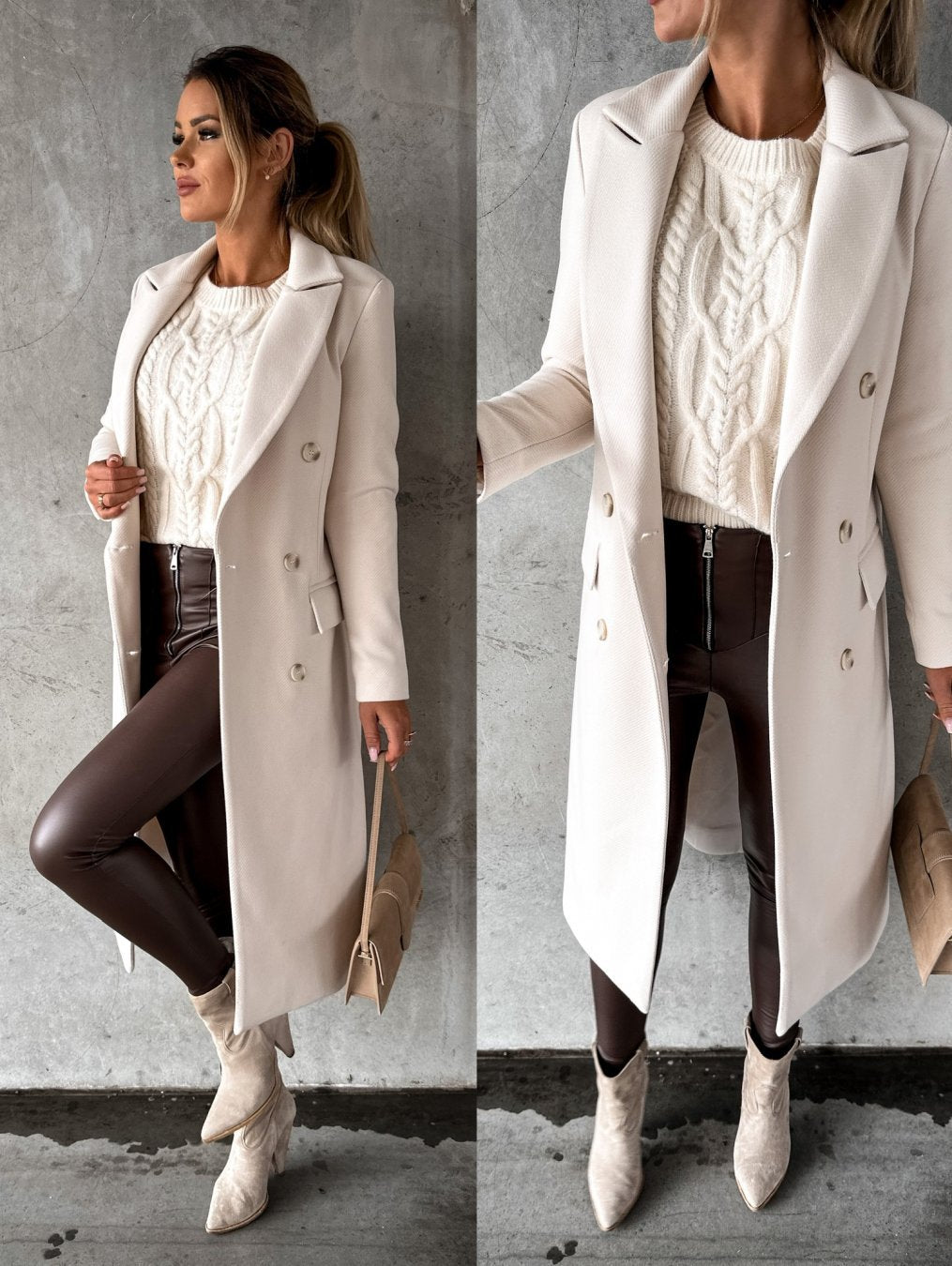 Yolaine - Veste d'hiver Chic