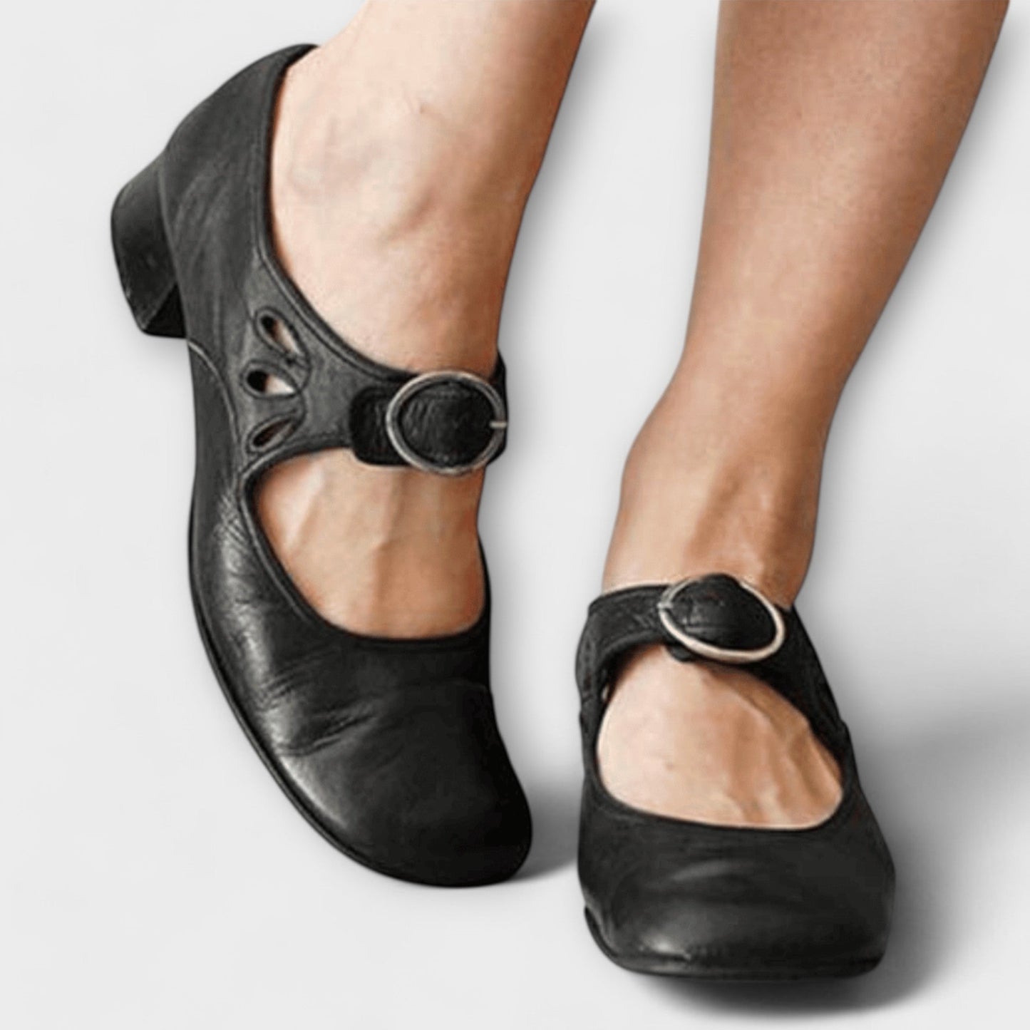 Solène - Sandale en cuir au design unique et au confort exceptionnel