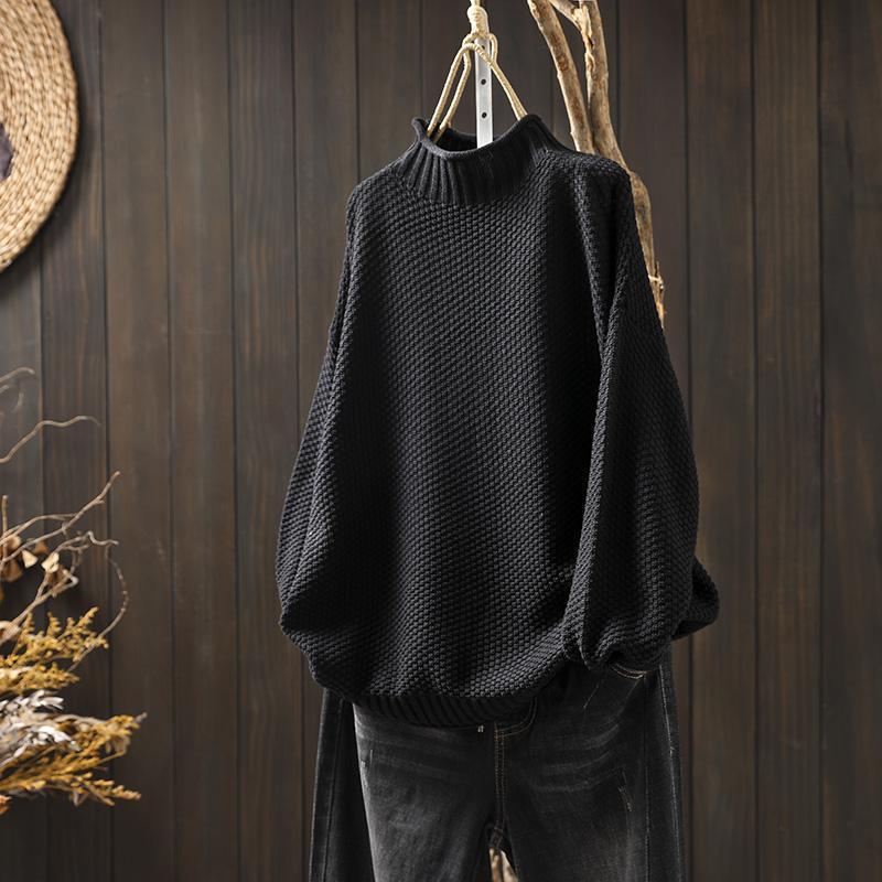 Anita - Pull en maille waffle chic et confortable
