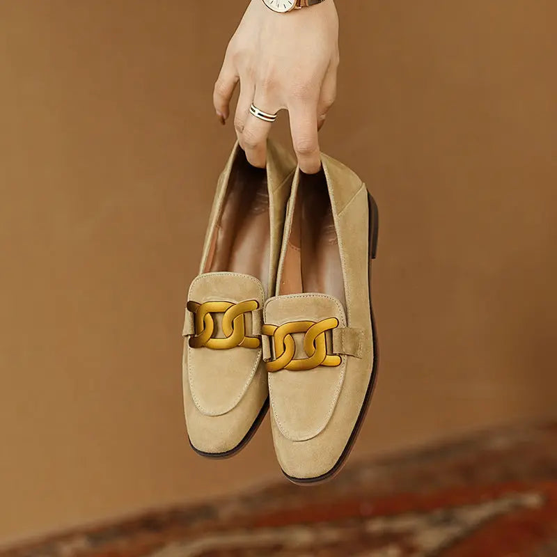 Vitoria™ | Femmes Mocassins en Cuir