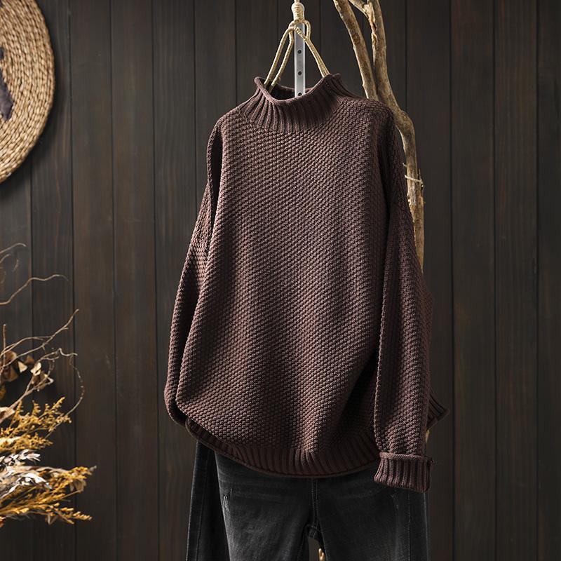 Anita - Pull en maille waffle chic et confortable