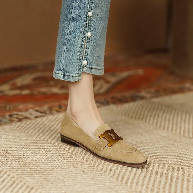 Vitoria™ | Femmes Mocassins en Cuir