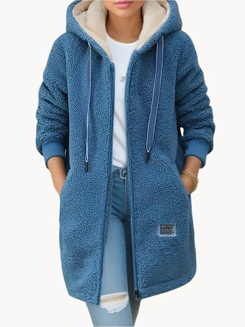 Malou - Élégante Veste Doublée en Polaire