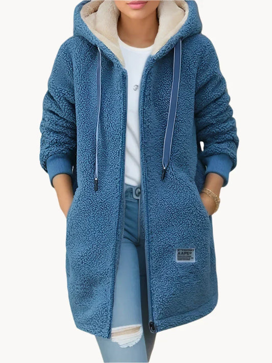 Malou - Élégante Veste Doublée en Polaire