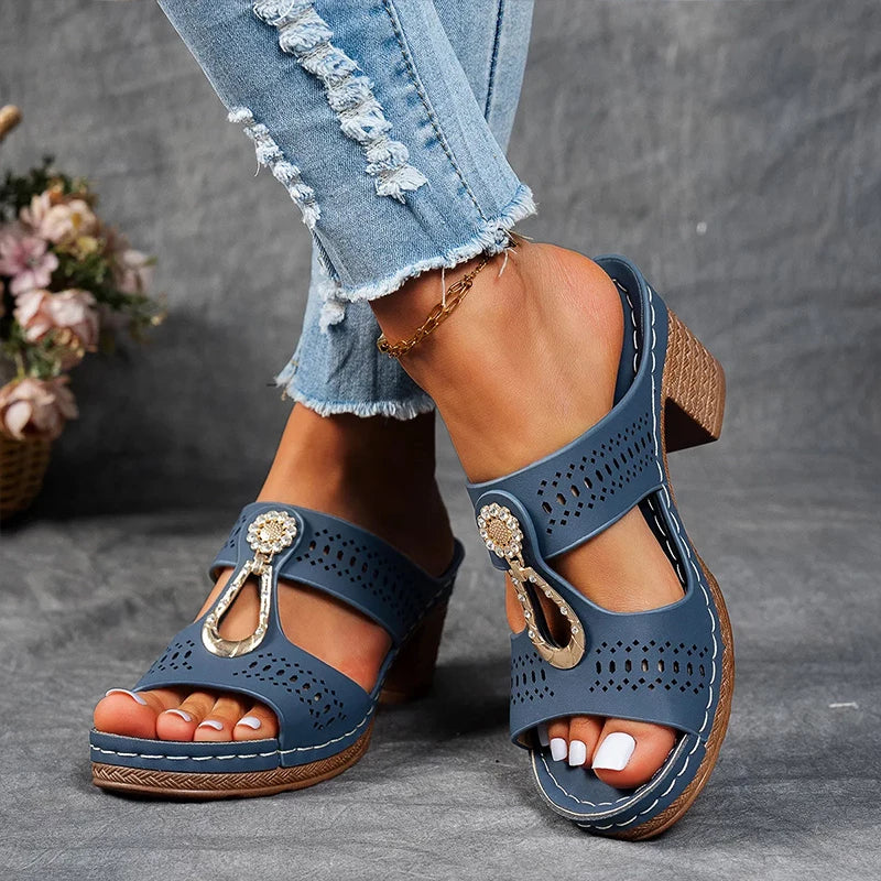 Élise – Sandales élégantes et confort orthopédique