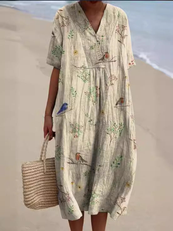 Graciela - Colorful Floral Robe
