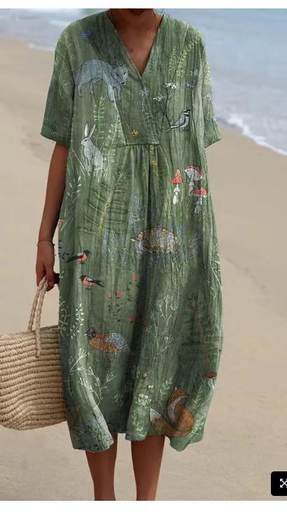 Graciela - Colorful Floral Robe