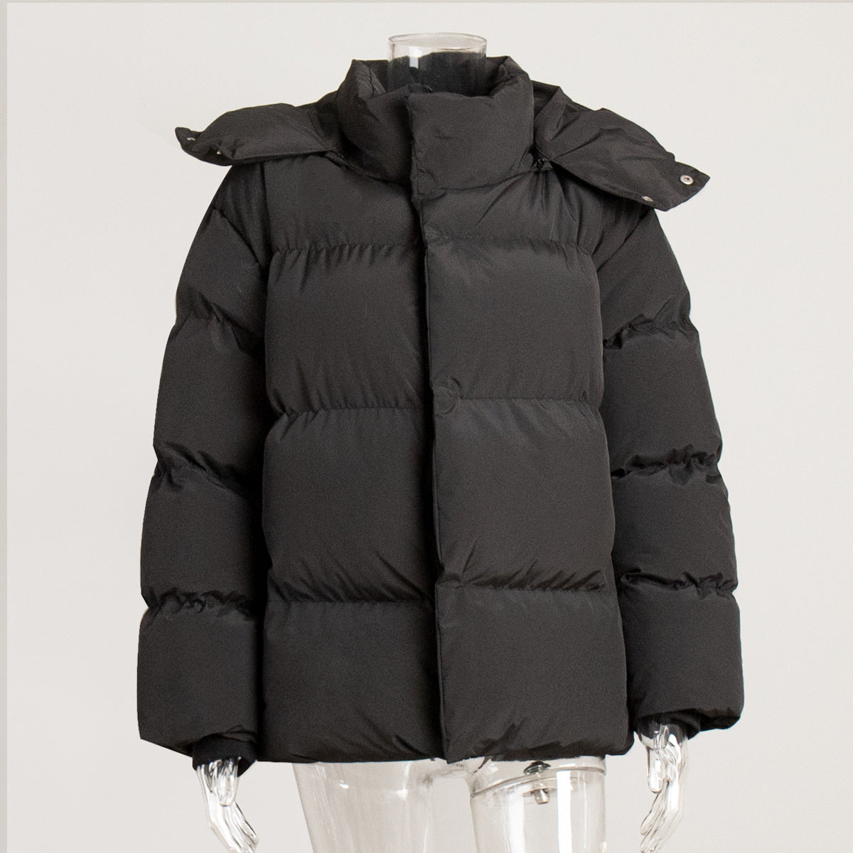 Isaure - Doudoune d'hiver contemporaine avec col douillet