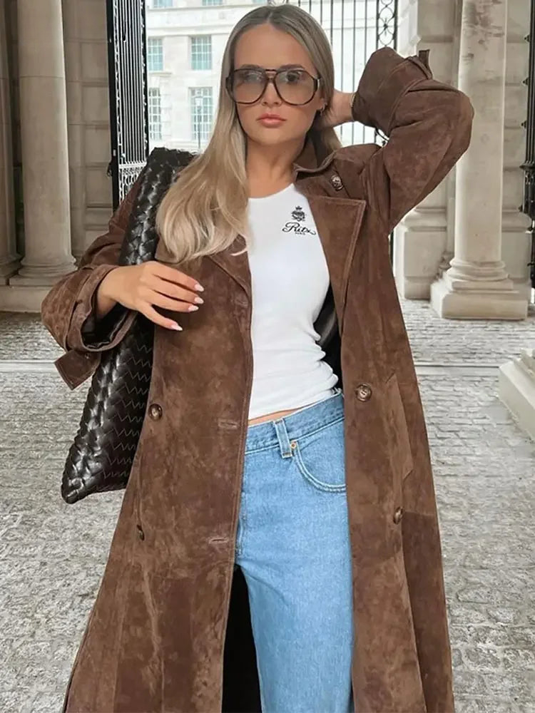 Agathe - Veste élégante en simili cuir pour une allure confiante