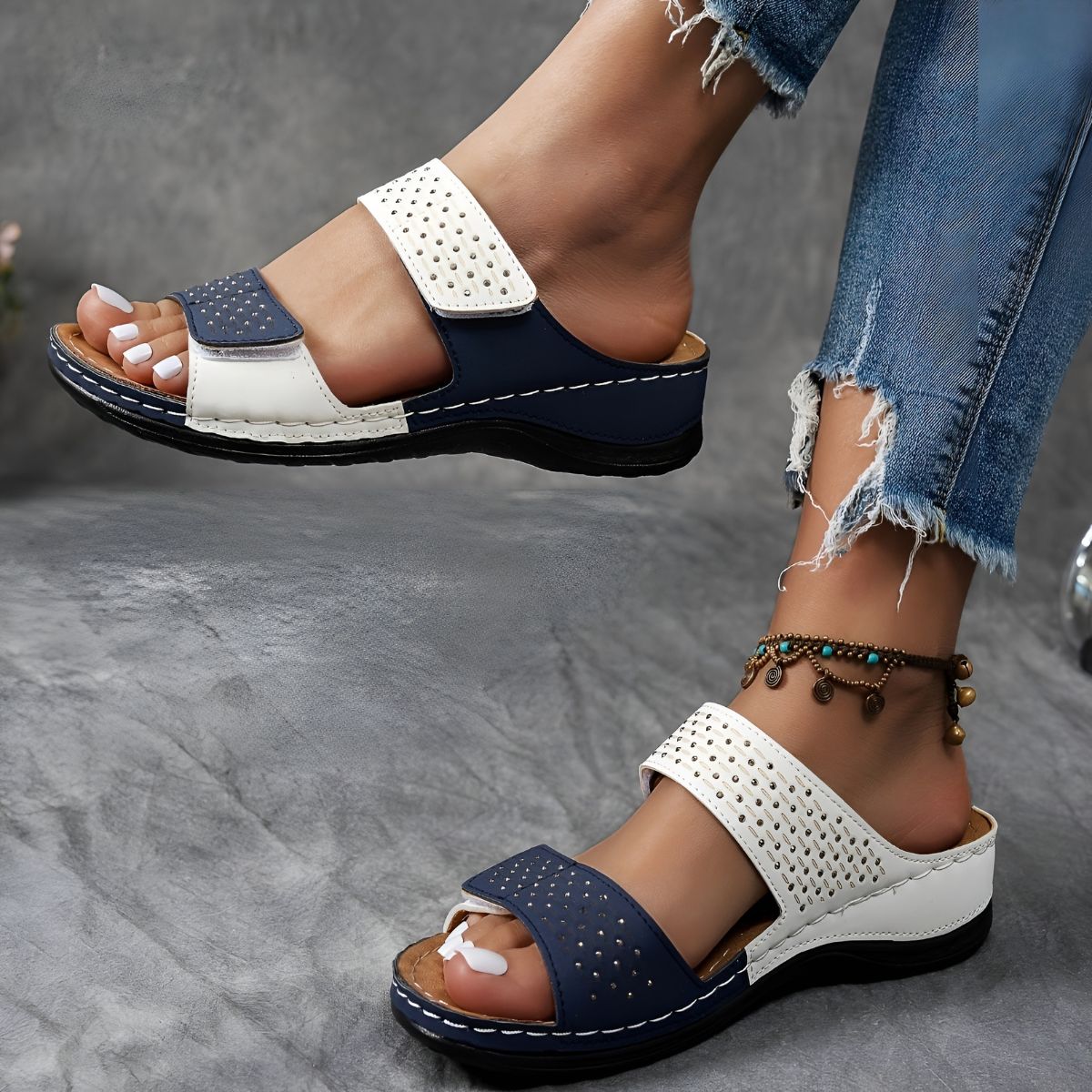 Théodora – Élégantes et confortables sandales orthopédiques