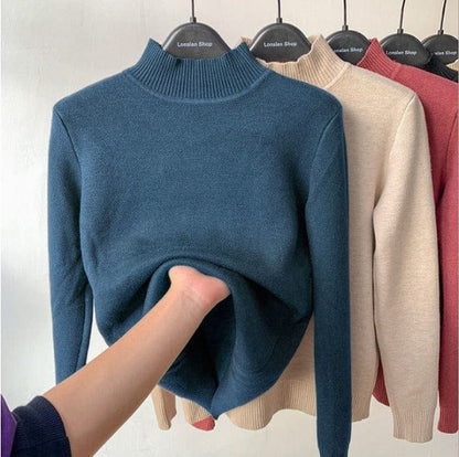 Dominique – Élégant et Chaud Pull en Polaire