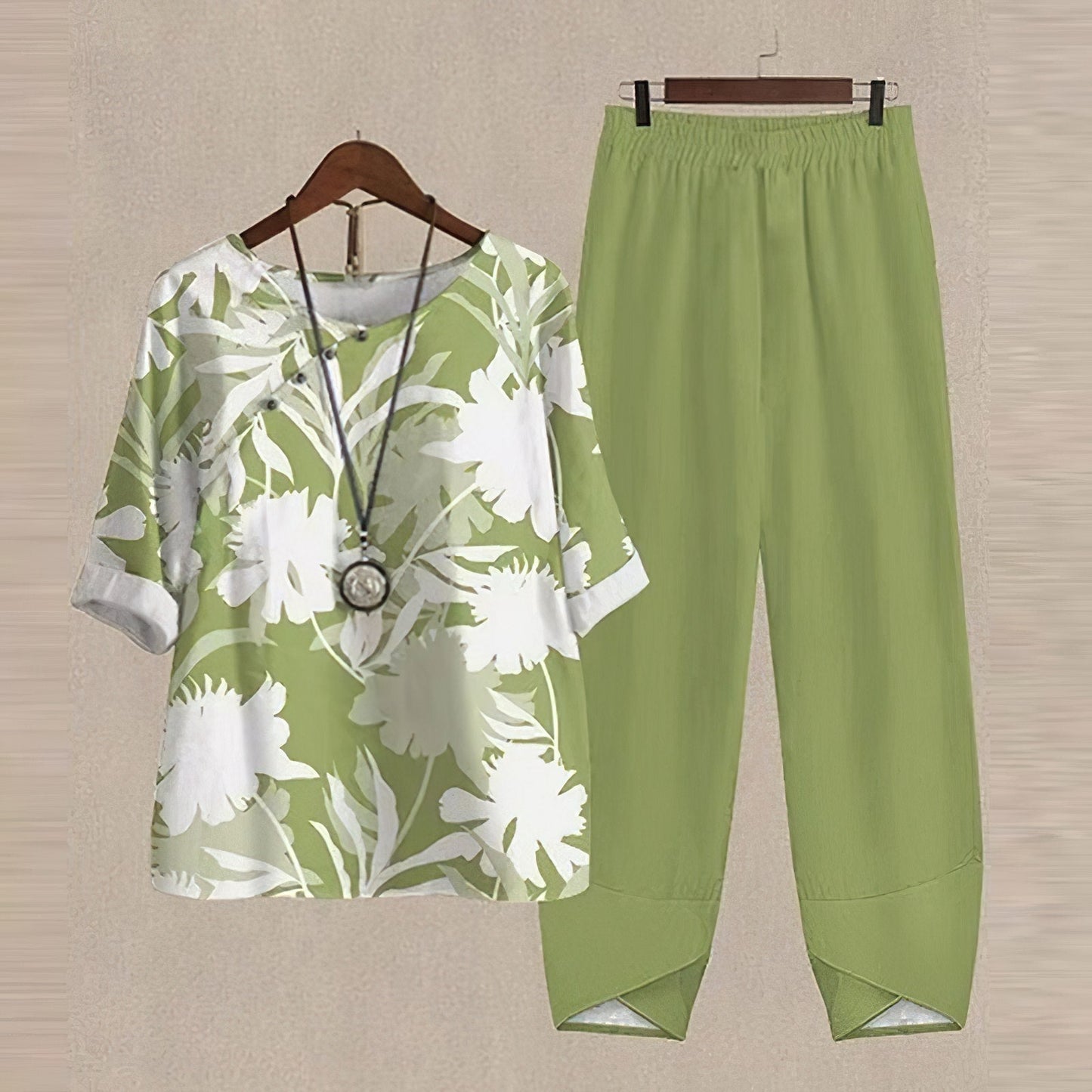 Katell – Ensemble élégant et confortable de chemise et pantalon