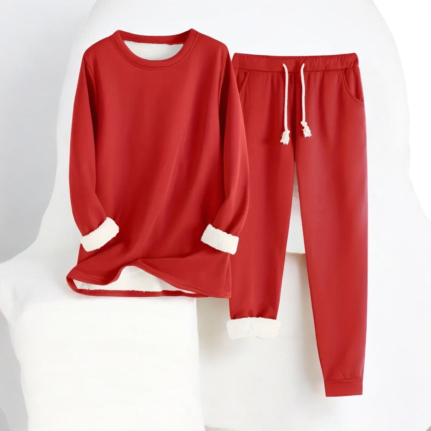 Irina - Élégant Ensemble Thermique en Polaire