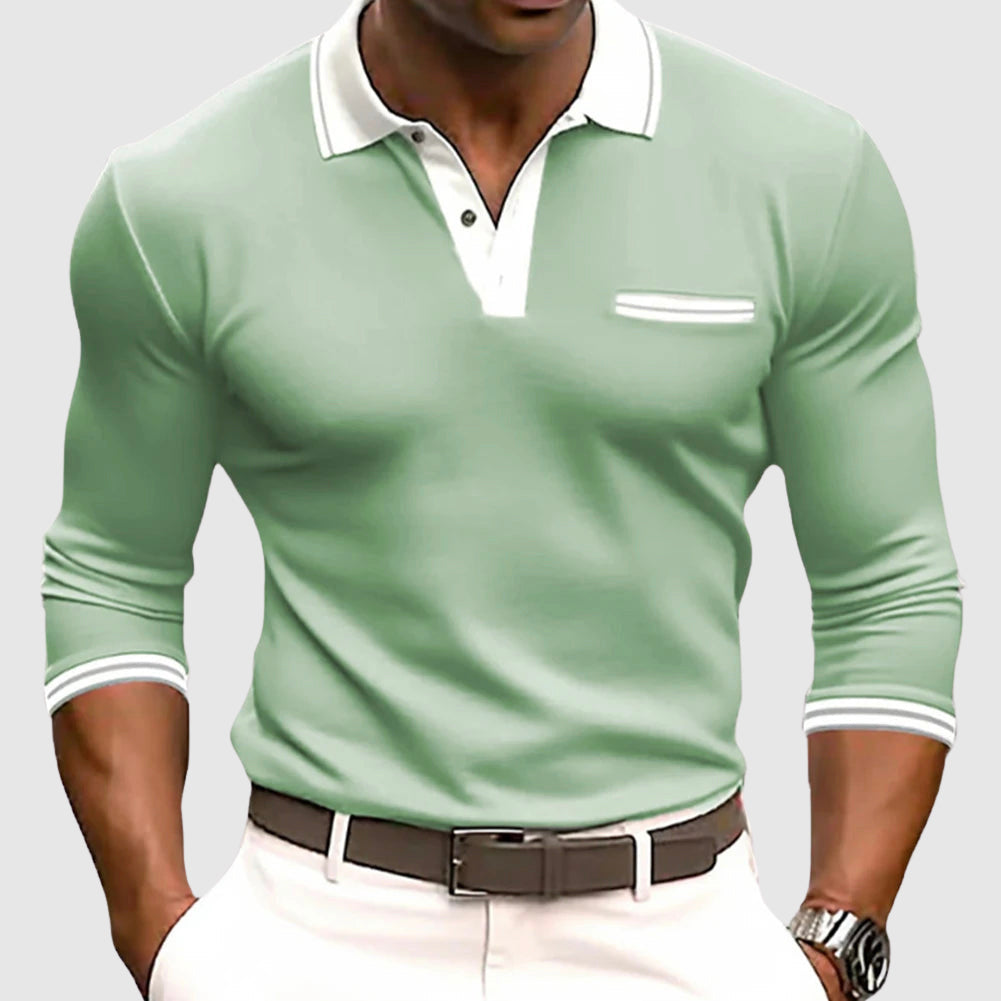 vitoria™ - Chemise Élégante avec Détails Contrastés