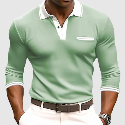 vitoria™ - Chemise Élégante avec Détails Contrastés