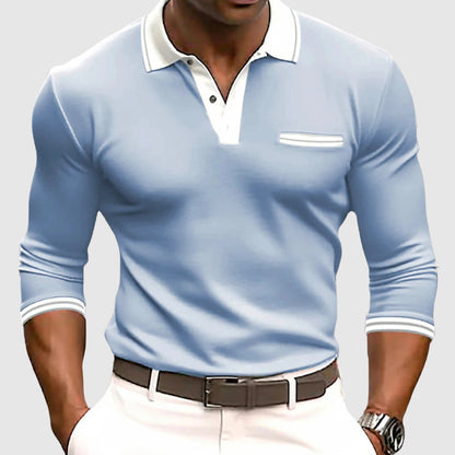 vitoria™ - Chemise Élégante avec Détails Contrastés