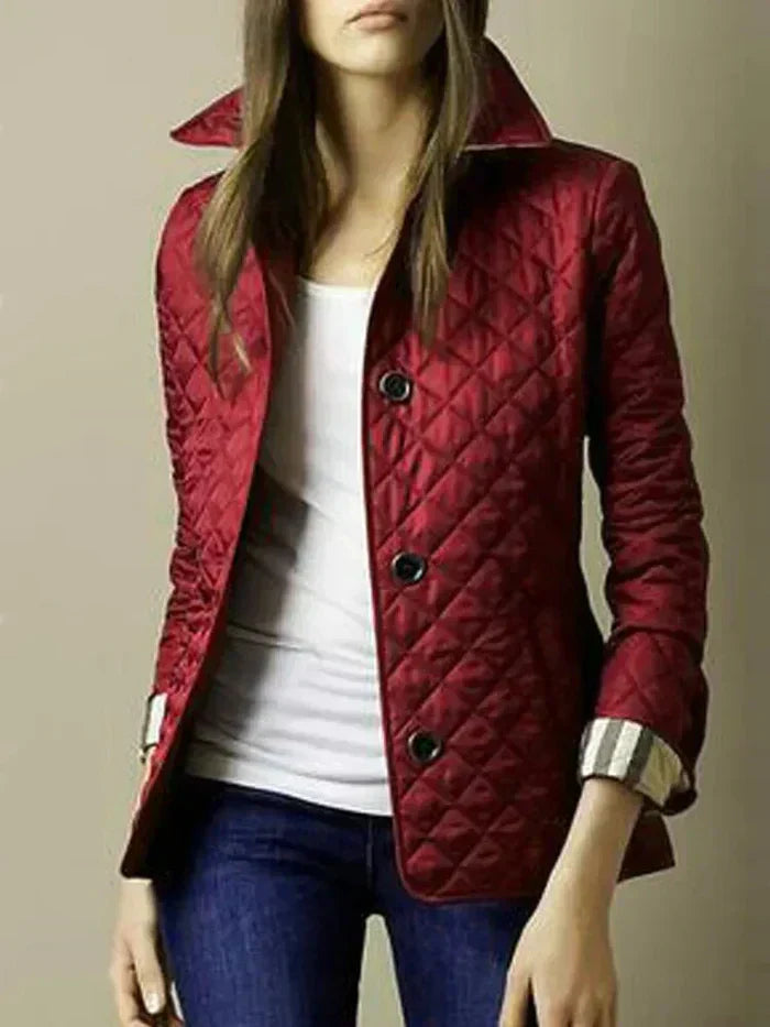 Zina - Veste en soie et coton à coupe élégante