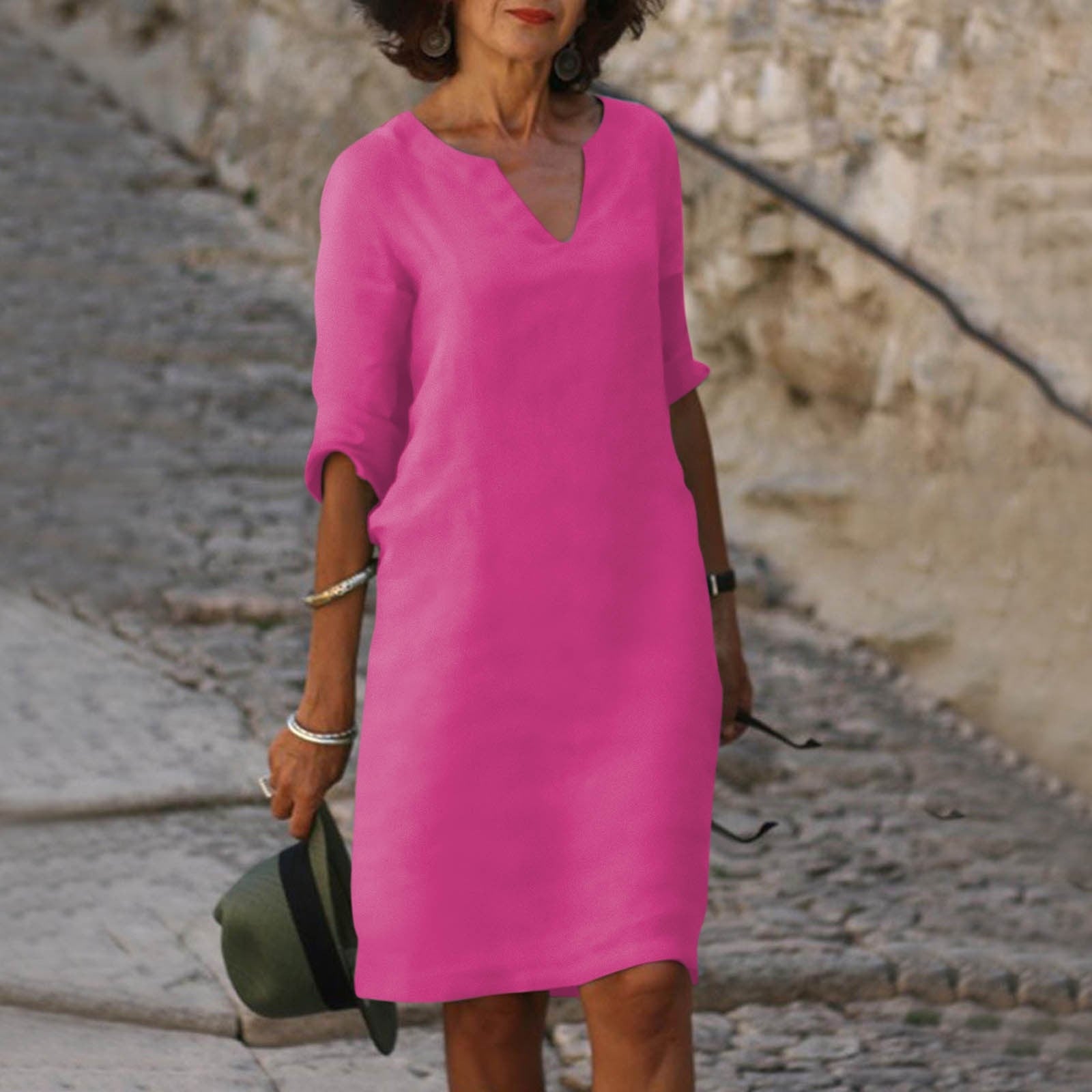 Agnès – Élégante Robe Fluide