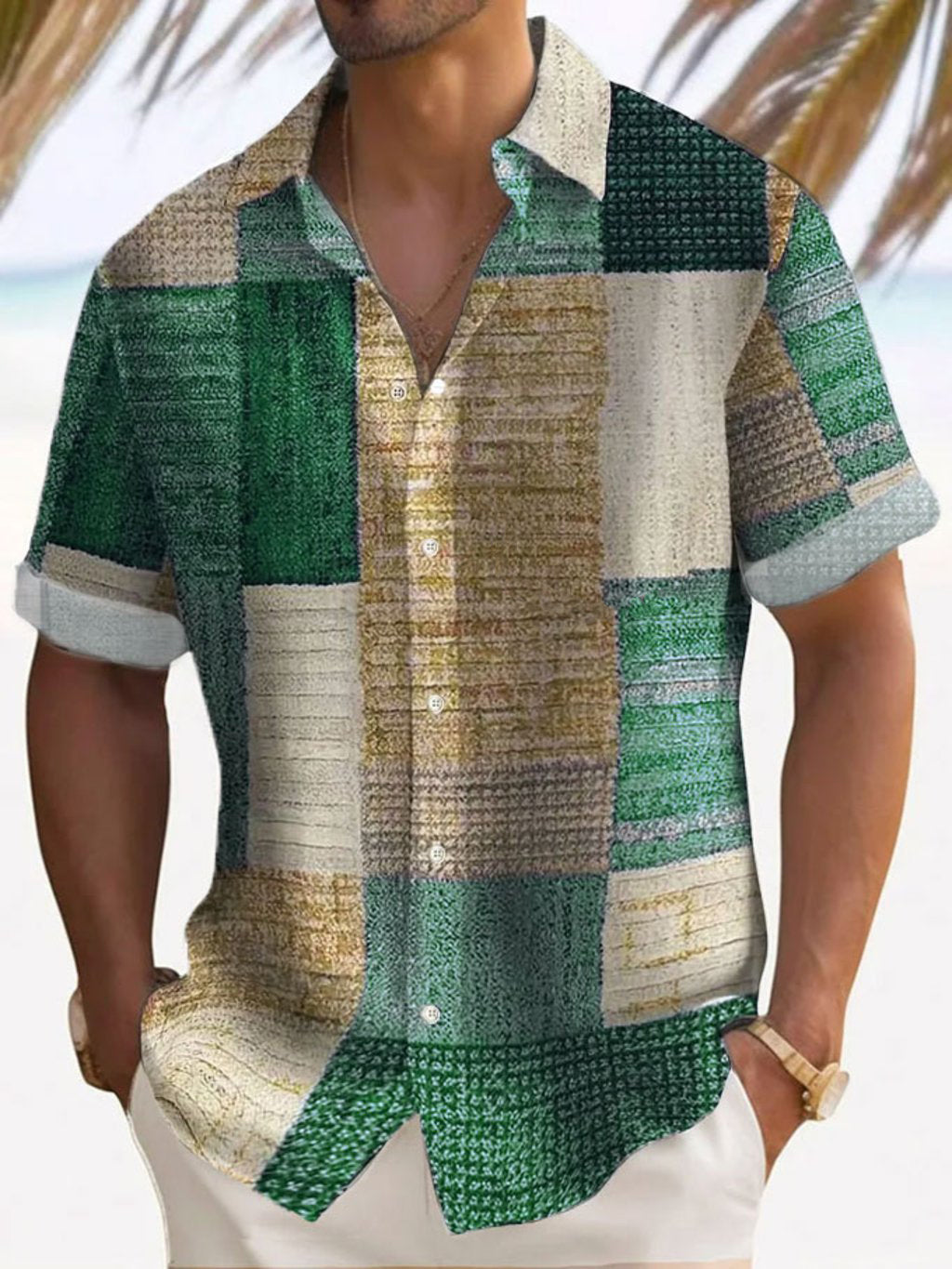 Vitoria™ | Élégante chemise à manches courtes