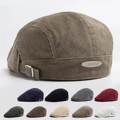 Lenoir™ | Casquette en Velours Côtelé Élégante