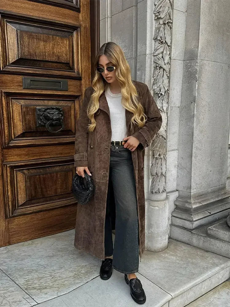 Agathe - Veste élégante en simili cuir pour une allure confiante