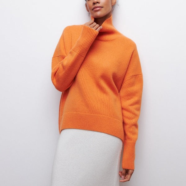 Henriette - Chic Knit Turtleneck Sweater