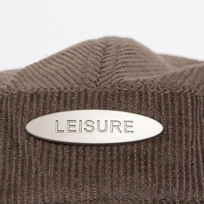Lenoir™ | Casquette en Velours Côtelé Élégante