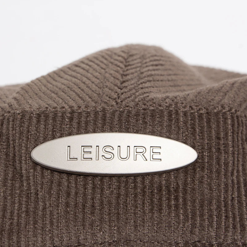 Lenoir™ | Casquette en Velours Côtelé Élégante