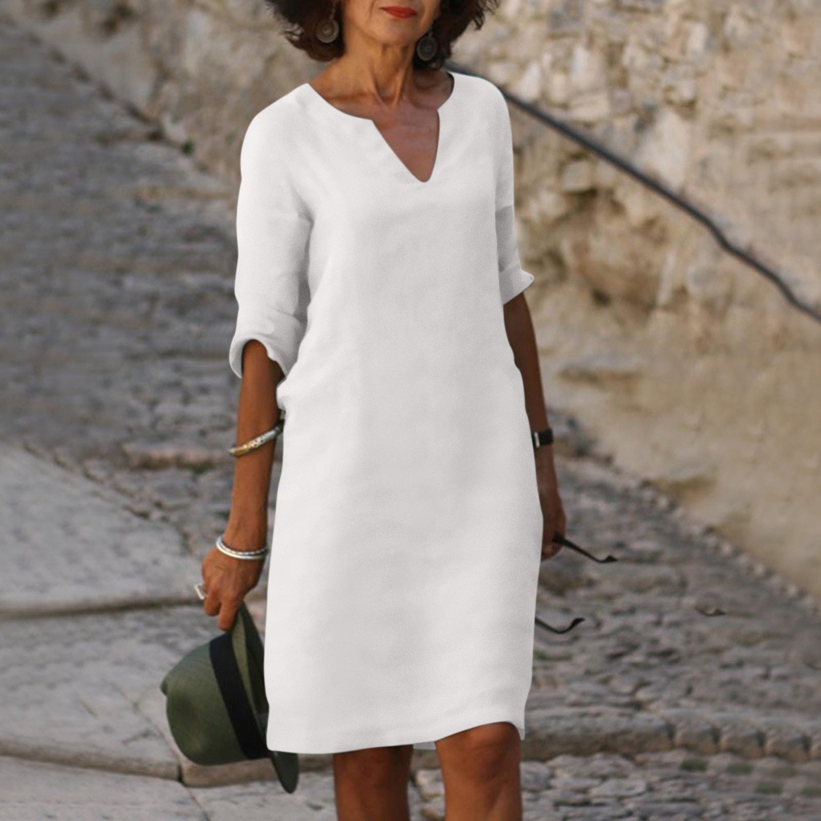 Agnès – Élégante Robe Fluide