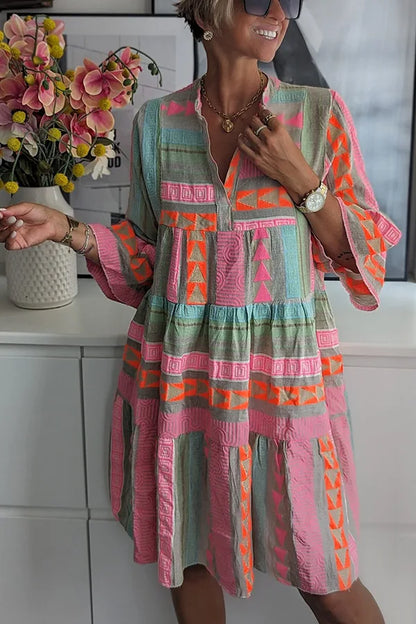 Soline – Élégante robe fluide pour le printemps