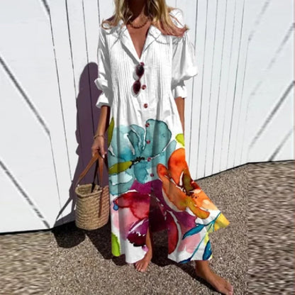 Héryne – Robe fluide au style bohème et romantique