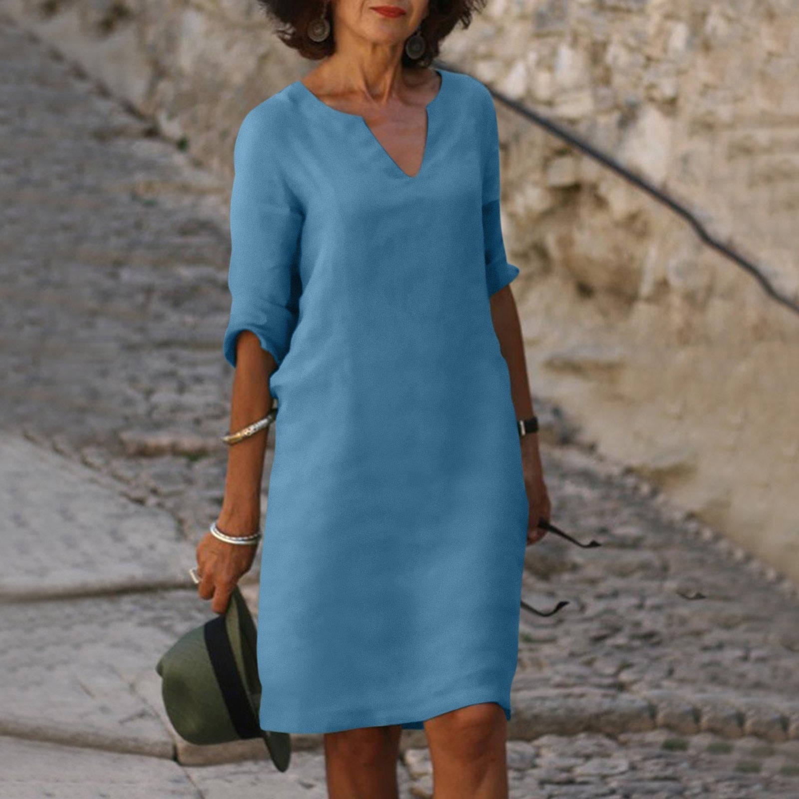Agnès – Élégante Robe Fluide