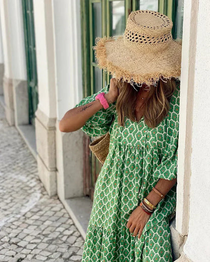 Perrine – Élégante Robe Maxi Bohème