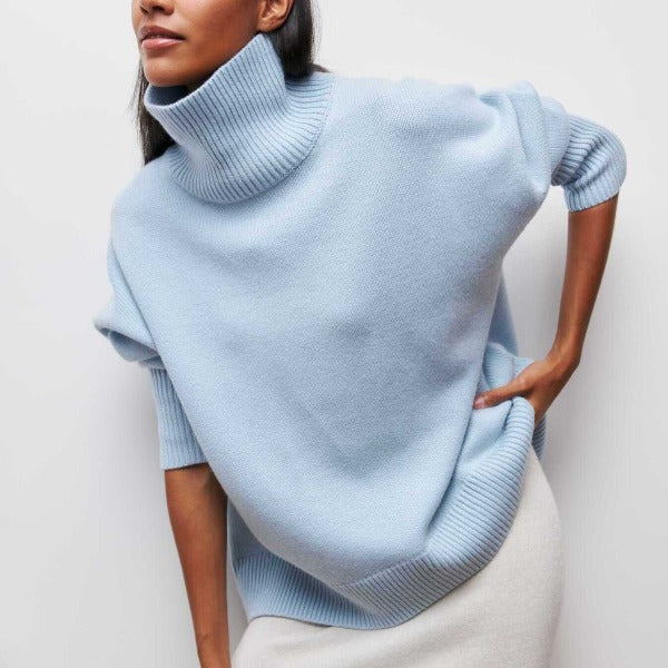 Henriette - Chic Knit Turtleneck Sweater