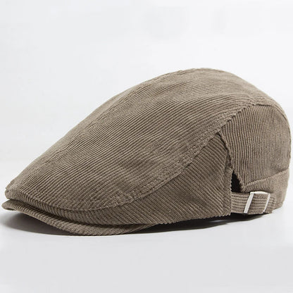 Lenoir™ | Casquette en Velours Côtelé Élégante