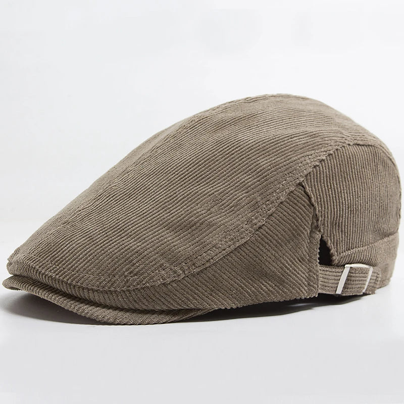 Lenoir™ | Casquette en Velours Côtelé Élégante