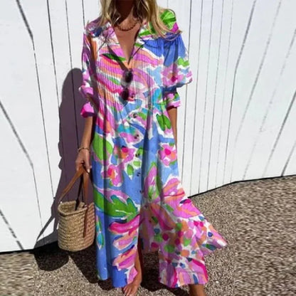 Héryne – Robe fluide au style bohème et romantique