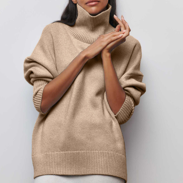 Henriette - Chic Knit Turtleneck Sweater
