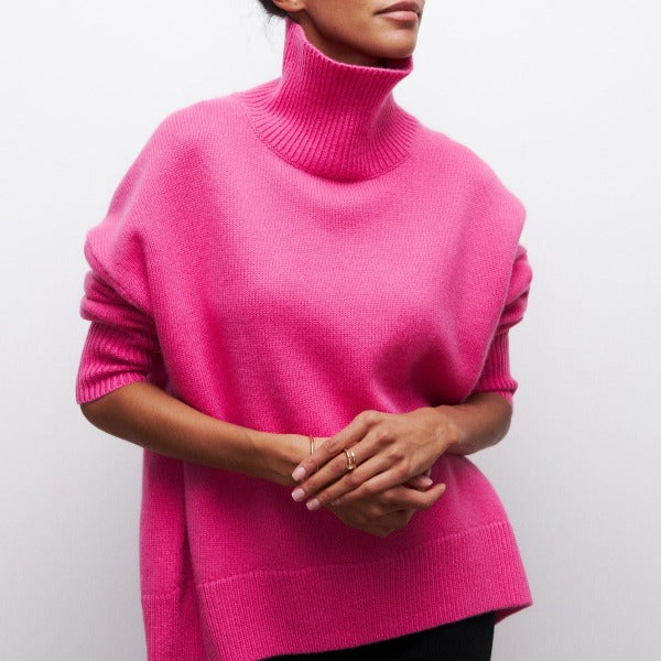 Henriette - Chic Knit Turtleneck Sweater