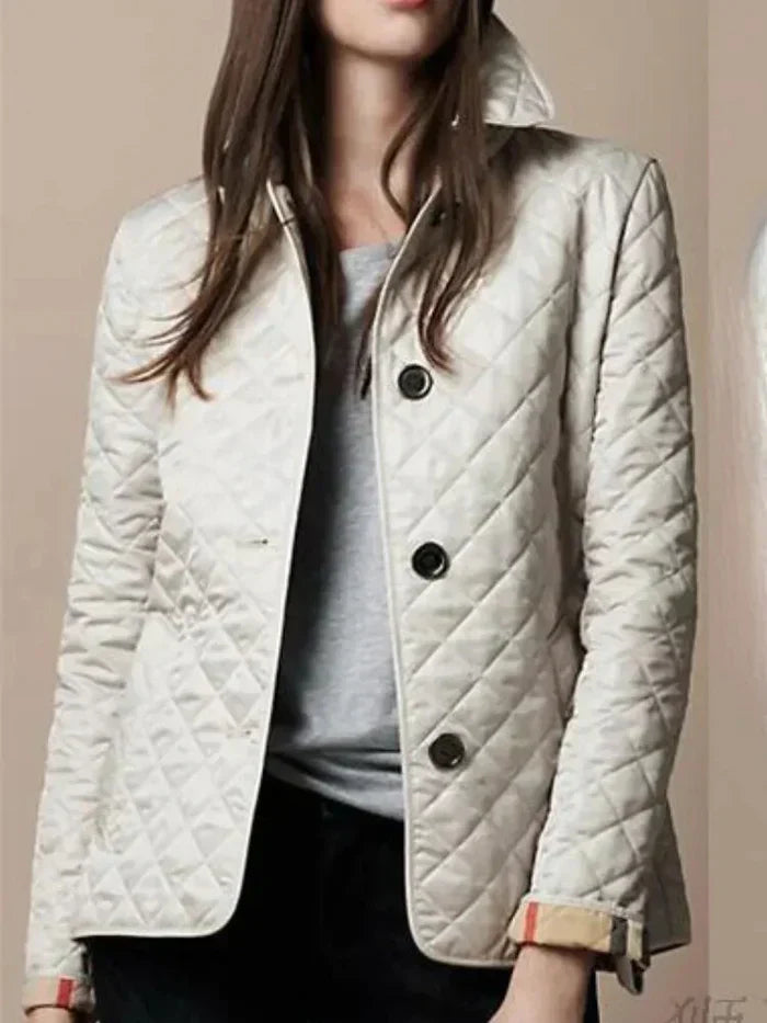 Zina - Veste en soie et coton à coupe élégante