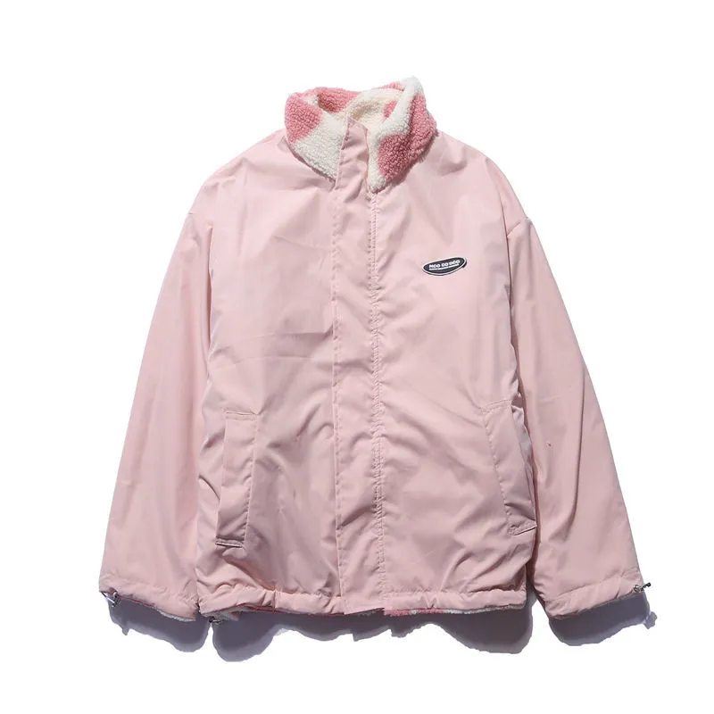 Laetitia - Veste réversible avec accents en forme de cœur