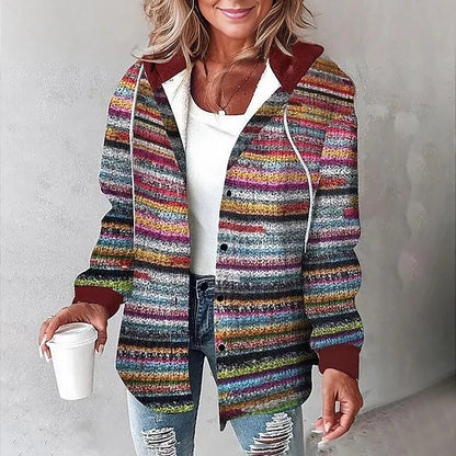 Agnès - Élégante Veste Chaude pour l'Automne
